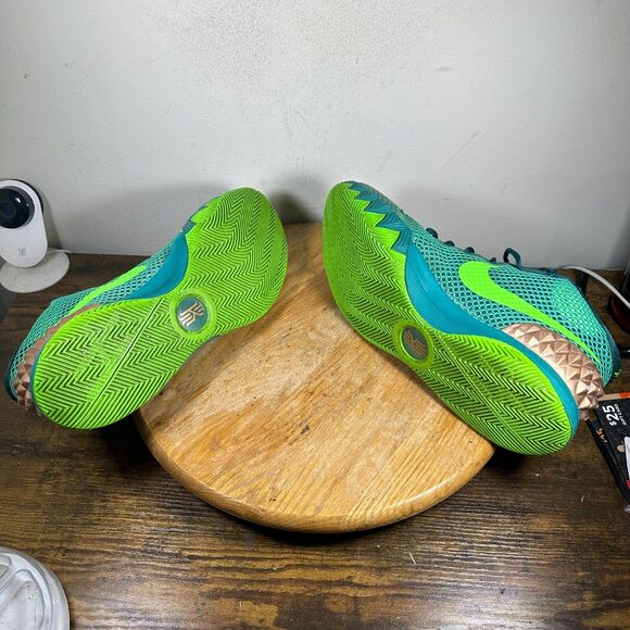 Nike Kyrie Irving Kyrie 1 Australia Green Shoes Sneaker Men's Size 12 705277-333 - Picture 8 of 9